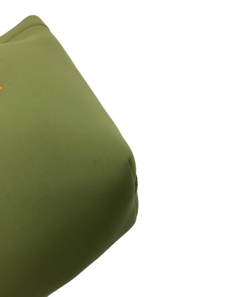 A.D.M.J.（エーディーエムジェイ）A.D.M.J. (エーディーエムジェイ) マジックライト コード刺しゅう トートバッグ グリーン サイズ:実寸参照の古着・服飾アイテム