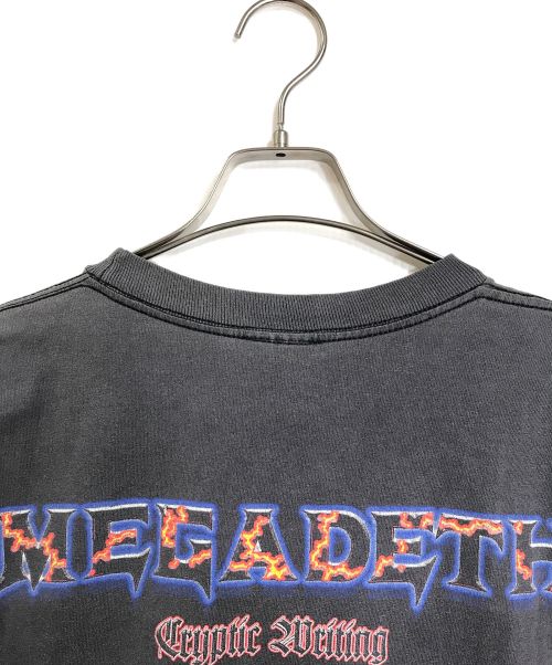 giant（ジャイアント）GIANT (ジャイアント) 【古着】1998 MEGADETH CHAOS COMICSバンドTシャツ　バンT  USA製 グレー サイズ: Mの古着・服飾アイテム