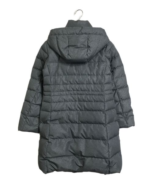 ReFLEcT（リフレクト）Reflect (リフレクト) フィルパワー800フーデッドロングダウンコート グレー サイズ:07の古着・服飾アイテム