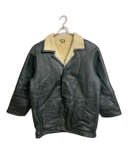 LOLDANTHONY（ロードアンソニー）LOLDANTHONY (ロードアンソニー) 【古着】ムートンジャケット ムートンコート　アウター ダークグリーン サイズ:Mの古着・服飾アイテム