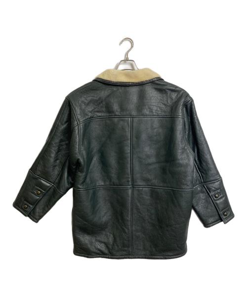 LOLDANTHONY（ロードアンソニー）LOLDANTHONY (ロードアンソニー) 【古着】ムートンジャケット ムートンコート　アウター ダークグリーン サイズ:Mの古着・服飾アイテム