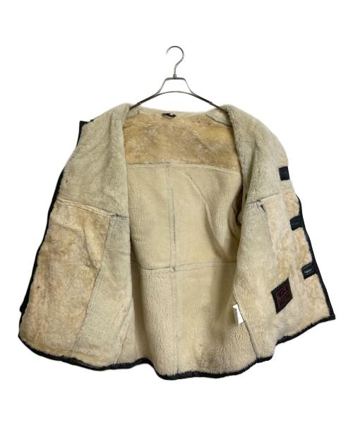 LOLDANTHONY（ロードアンソニー）LOLDANTHONY (ロードアンソニー) 【古着】ムートンジャケット ムートンコート　アウター ダークグリーン サイズ:Mの古着・服飾アイテム