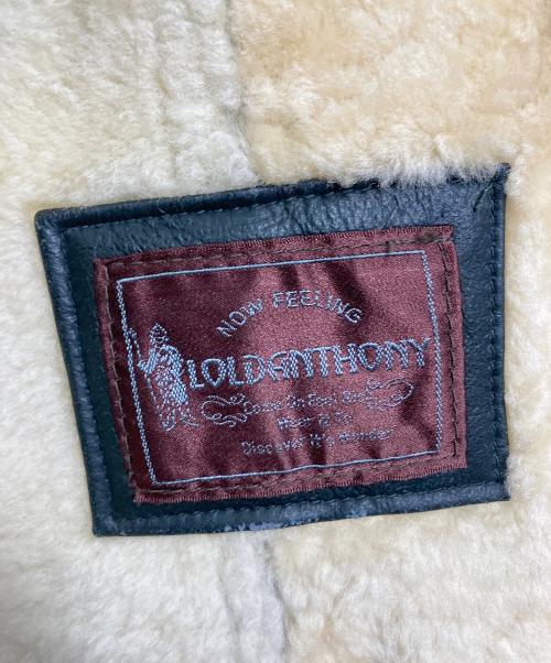 LOLDANTHONY（ロードアンソニー）LOLDANTHONY (ロードアンソニー) 【古着】ムートンジャケット ムートンコート　アウター ダークグリーン サイズ:Mの古着・服飾アイテム