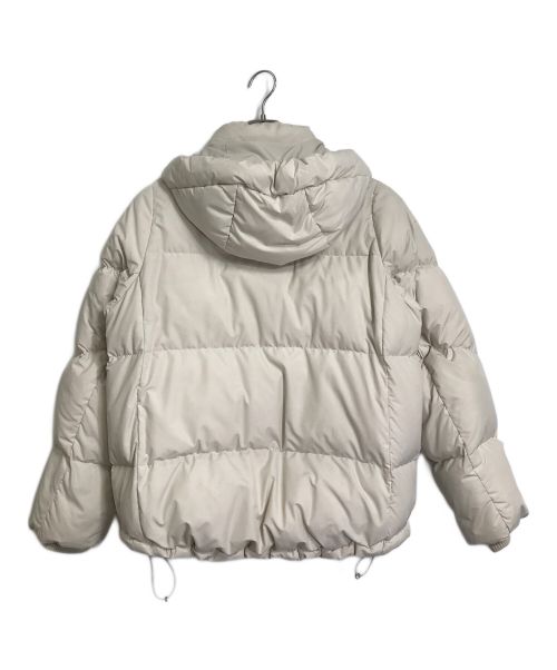 Hakuu（ハク）Hakuu (ハク) Plage (プラージュ) 別注 DOWN ジャケット　 アイボリー サイズ:Sの古着・服飾アイテム