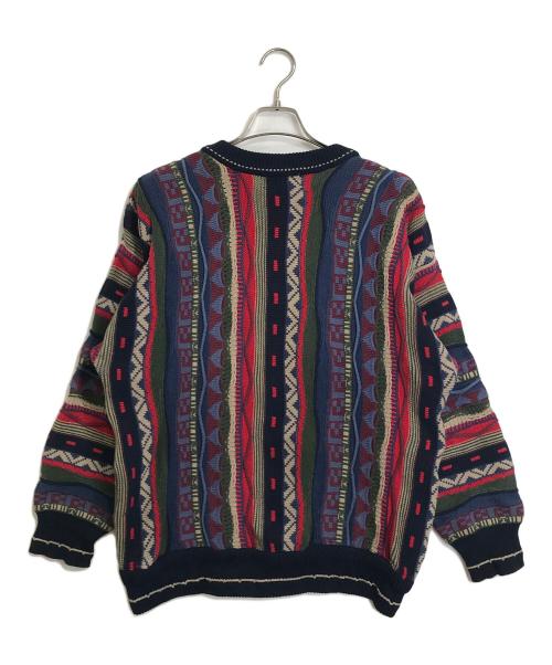 COTTON TRADERS（コットン トレーダーズ）COTTON TRADERS (コットン トレーダーズ) 3Dニット マルチカラー サイズ:Mの古着・服飾アイテム