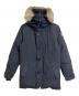 CANADA GOOSE（カナダグース）の古着「コヨーテファー付き CHATEAU PARKA シャトーパーカ　アウター」｜ブラック