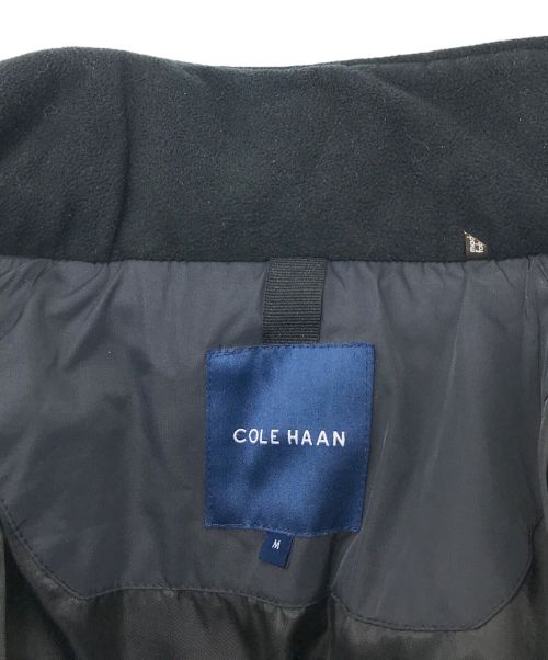 COLE HAAN（コールハーン）COLE HAAN (コールハーン) ダウンコート　ダウンジャケット　アウター ブラック サイズ:Mの古着・服飾アイテム