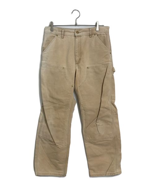 CarHartt（カーハート）CarHartt (カーハート) ダブルニーダックペインターパンツ ブラウン サイズ:実寸参照の古着・服飾アイテム