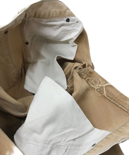 CarHartt（カーハート）CarHartt (カーハート) ダブルニーダックペインターパンツ ブラウン サイズ:実寸参照の古着・服飾アイテム