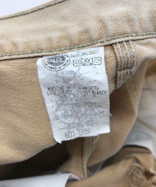 CarHartt（カーハート）CarHartt (カーハート) ダブルニーダックペインターパンツ ブラウン サイズ:実寸参照の古着・服飾アイテム