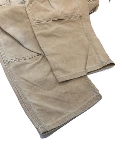 CarHartt（カーハート）CarHartt (カーハート) ダブルニーダックペインターパンツ ブラウン サイズ:実寸参照の古着・服飾アイテム