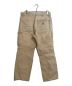 CarHartt (カーハート) ダブルニーダックペインターパンツ ブラウン サイズ:実寸参照：8000円