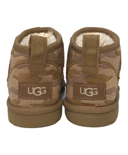 UGG（アグ）UGG (アグ) PALACE (パレス) Ultra Mini Boot Camo ウルトラ ミニ ブーツ カモ　ドラゴン　虎 ベージュ サイズ:21cmの古着・服飾アイテム