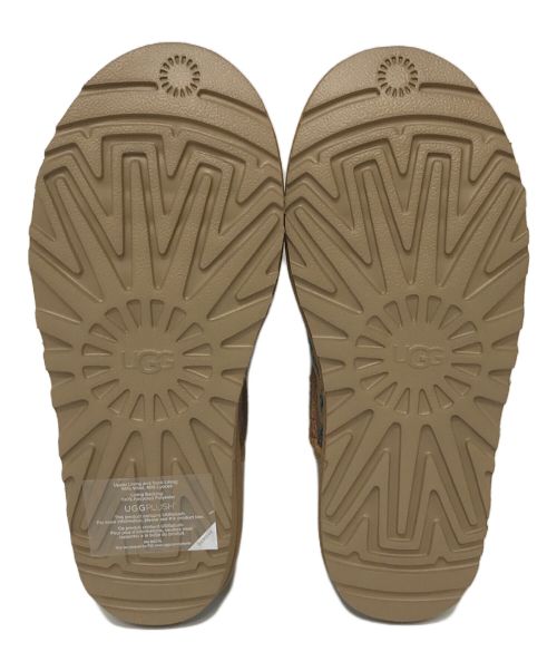 UGG（アグ）UGG (アグ) PALACE (パレス) Ultra Mini Boot Camo ウルトラ ミニ ブーツ カモ　ドラゴン　虎 ベージュ サイズ:21cmの古着・服飾アイテム