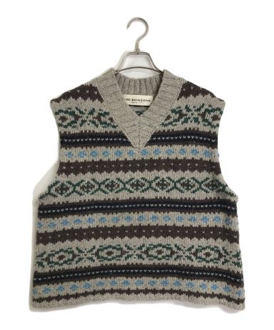 よねきち様。THE SHINZONE フェアアイルベスト FAIR ISLE THE SHINZONE(ザ シンゾーン) FAIR ISLE VEST フェアアイルベスト
