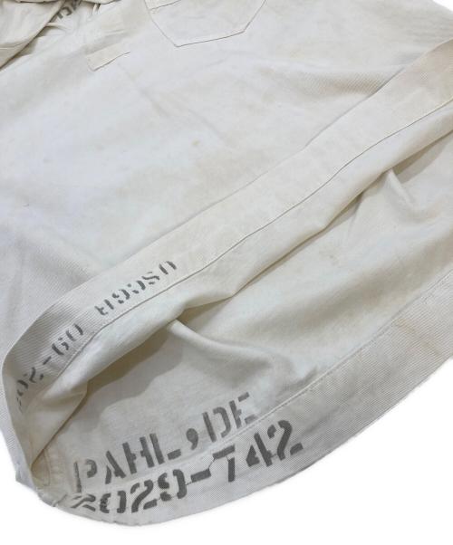 US ARMY（ユーエスアーミー）US ARMY (ユーエスアーミー) 【古着】ミリタリーセーラーシャツ　40年代　50年代 ホワイト サイズ:実寸参照の古着・服飾アイテム