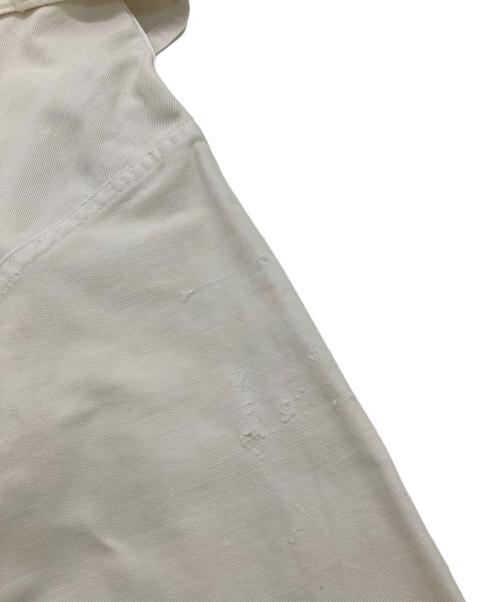 US ARMY（ユーエスアーミー）US ARMY (ユーエスアーミー) 【古着】ミリタリーセーラーシャツ　40年代　50年代 ホワイト サイズ:実寸参照の古着・服飾アイテム