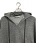 JIL SANDER (ジルサンダー) アンゴラ混ウールケープ パーカー グレー サイズ:2：17000円