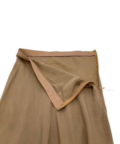 GALLARDA GALANTE（ガリャルダガランテ）GALLARDA GALANTE (ガリャルダガランテ) キュプラマーメイドスカート　ロングスカート ベージュの古着・服飾アイテム