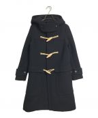 THE RERACSザ リラクス）の古着「ジップアップダッフルコート ロングコート　アウター　日本製」｜ブラック