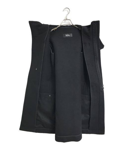 THE RERACS（ザ リラクス）THE RERACS (ザ リラクス) ジップアップダッフルコート ロングコート　アウター　日本製 ブラック サイズ:38の古着・服飾アイテム
