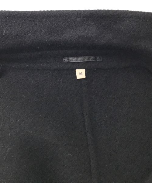 MUJI LABO（ムジラボ）MUJI Labo (ムジラボ) カシミヤ混チェスターコート　ロングコート　アウター ブラック サイズ:Mの古着・服飾アイテム