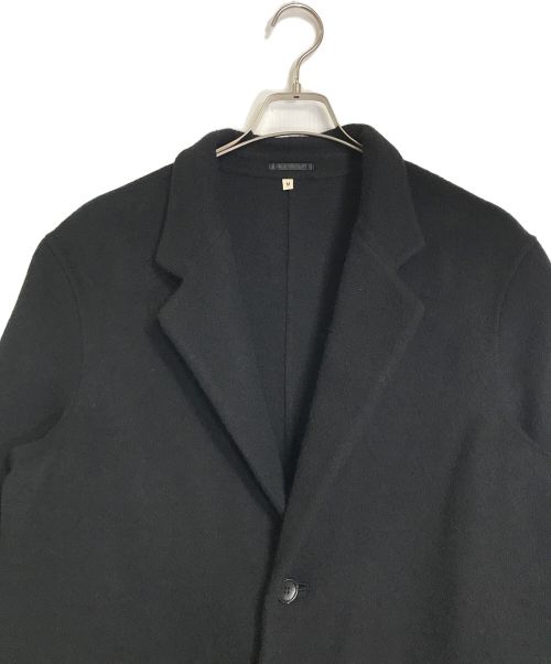 MUJI LABO（ムジラボ）MUJI Labo (ムジラボ) カシミヤ混チェスターコート　ロングコート　アウター ブラック サイズ:Mの古着・服飾アイテム
