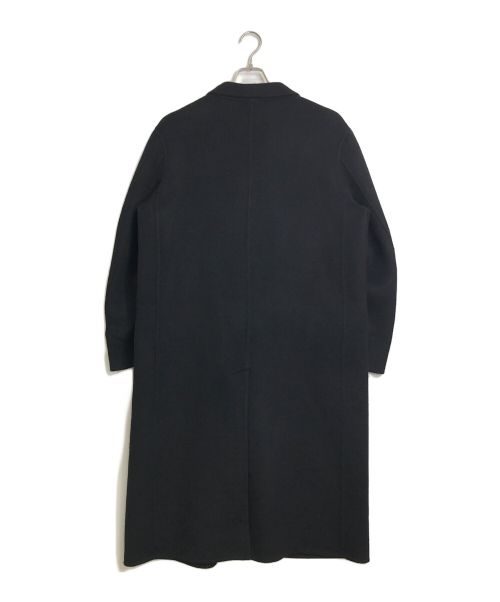 MUJI LABO（ムジラボ）MUJI Labo (ムジラボ) カシミヤ混チェスターコート　ロングコート　アウター ブラック サイズ:Mの古着・服飾アイテム