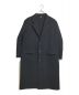 MUJI Labo（ムジラボ）の古着「カシミヤ混チェスターコート　ロングコート　アウター」｜ブラック
