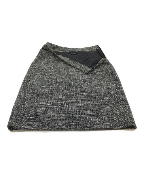 green label relaxing（グリーンレーベルリラクシング）green label relaxing (グリーンレーベルリラクシング) ツイードセットアップ ノーカラー ブラック サイズ:Mの古着・服飾アイテム