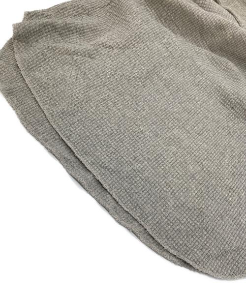 GOOD GRIEF!（グッドグリーフ）GOOD GRIEF! (グッドグリーフ) サーマルトップカットソー　オーバーサイズ グレー サイズ:FREEの古着・服飾アイテム