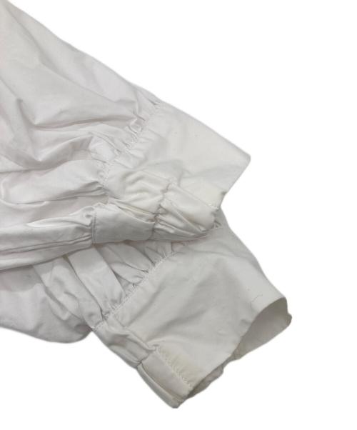 Demi-Luxe Beams（デミルクス ビームス）Demi-Luxe Beams (デミルクス ビームス) タック ドルマンスリーブ ブラウス 半袖ブラウス ホワイト サイズ:36の古着・服飾アイテム