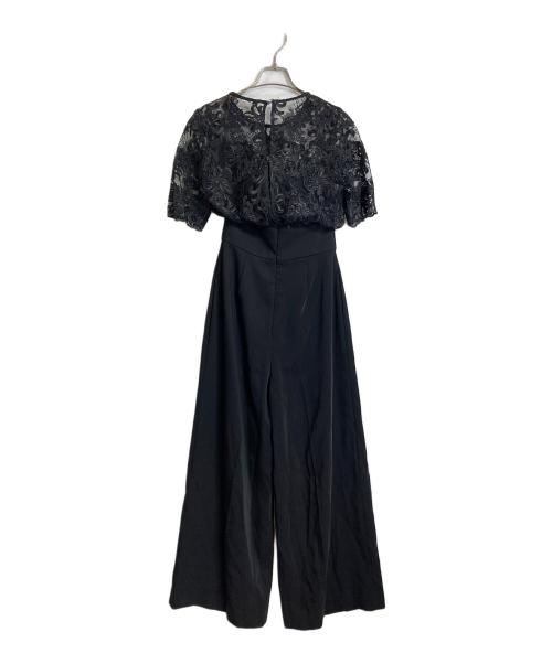 LAGUNA MOON（ラグナムーン）LAGUNA MOON (ラグナムーン) LADYオーバーレースワイドパンツドレス ブラック サイズ:Sの古着・服飾アイテム