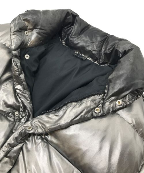 UNUSED（アンユーズド）UNUSED (アンユーズド) Damage down jacket ダメージダウンジャケット　アウター シルバー サイズ:2の古着・服飾アイテム