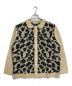 TTT MSW（ティー）の古着「レオパードニットカーディガン」｜ブラウン