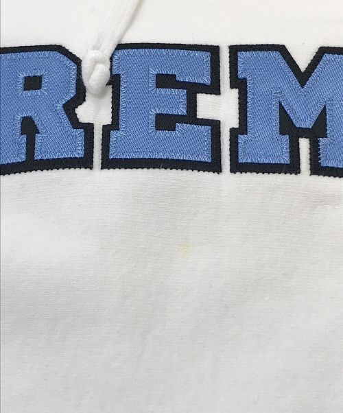 SUPREME（シュプリーム）Supreme (シュプリーム) Preme Hooded Sweatshirt パーカー　フーディ　カナダ製 ホワイト サイズ:Mの古着・服飾アイテム