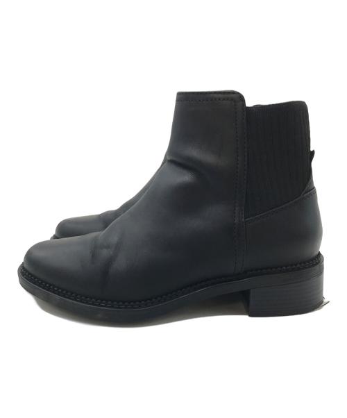 CLARKS（クラークス）CLARKS (クラークス) Maye Palm アンクルブーツ サイドジップブーツ ブラック サイズ:23cmの古着・服飾アイテム