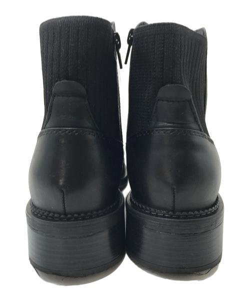 CLARKS（クラークス）CLARKS (クラークス) Maye Palm アンクルブーツ サイドジップブーツ ブラック サイズ:23cmの古着・服飾アイテム