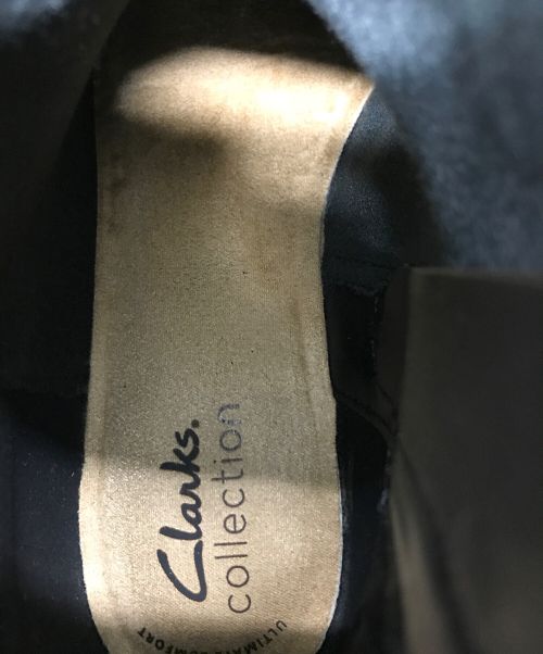 CLARKS（クラークス）CLARKS (クラークス) Maye Palm アンクルブーツ サイドジップブーツ ブラック サイズ:23cmの古着・服飾アイテム