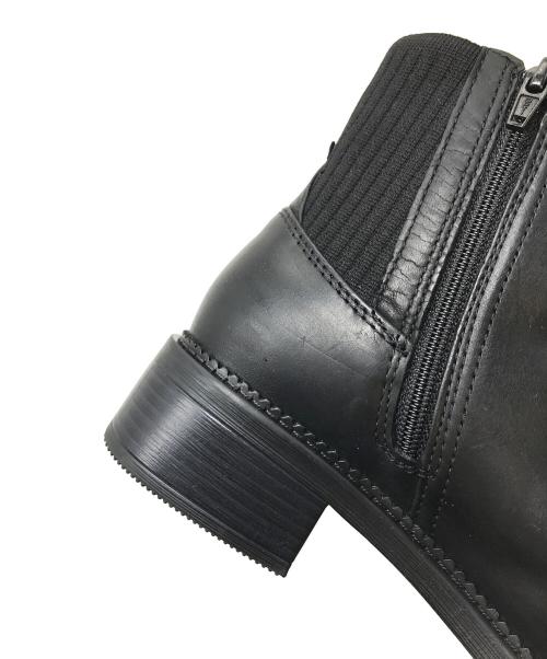 CLARKS（クラークス）CLARKS (クラークス) Maye Palm アンクルブーツ サイドジップブーツ ブラック サイズ:23cmの古着・服飾アイテム