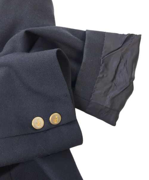 LACOSTE（ラコステ）LACOSTE (ラコステ) 金釦テーラードジャケット 紺ブレ ネイビー サイズ:50の古着・服飾アイテム