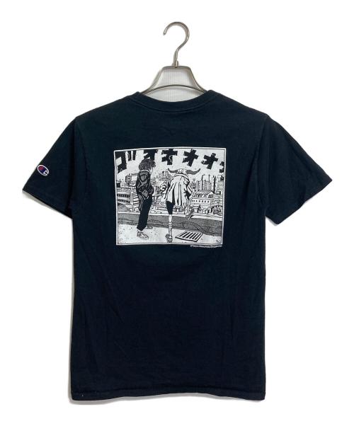 Champion（チャンピオン）Champion (チャンピオン) 鉄コン筋クリート グラフィックTシャツ ブラック サイズ:Sの古着・服飾アイテム