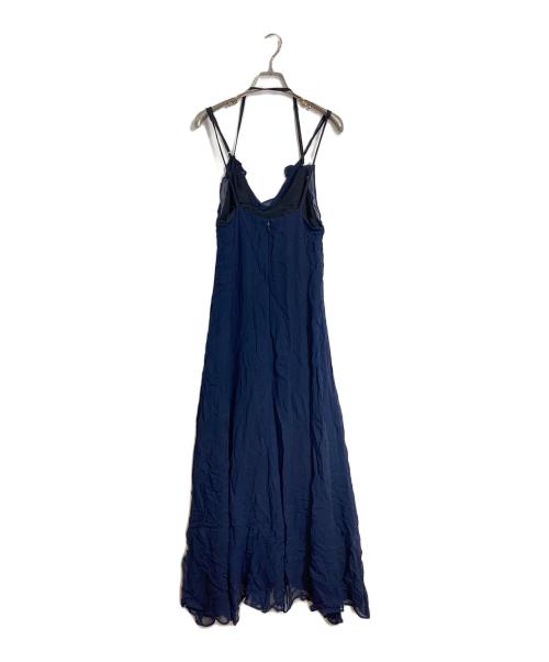 Y's（ワイズ）Y's (ワイズ) キャミソールワンピース　ドレスワンピース ネイビー サイズ:2の古着・服飾アイテム