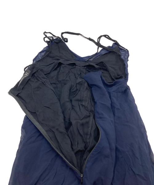 Y's（ワイズ）Y's (ワイズ) キャミソールワンピース　ドレスワンピース ネイビー サイズ:2の古着・服飾アイテム