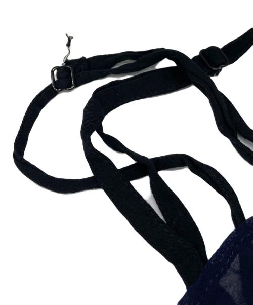 Y's（ワイズ）Y's (ワイズ) キャミソールワンピース　ドレスワンピース ネイビー サイズ:2の古着・服飾アイテム