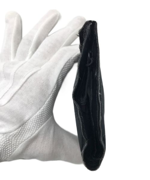 and wander（アンドワンダー）and wander (アンドワンダー) ミニウォレット ブラック サイズ:実寸参照の古着・服飾アイテム