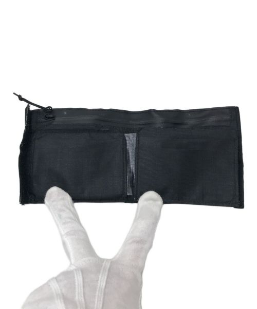 and wander（アンドワンダー）and wander (アンドワンダー) ミニウォレット ブラック サイズ:実寸参照の古着・服飾アイテム