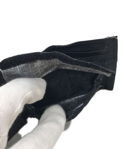 and wander（アンドワンダー）and wander (アンドワンダー) ミニウォレット ブラック サイズ:実寸参照の古着・服飾アイテム