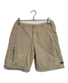Patagonia（パタゴニア）の古着「ハーフパンツ　スポーツ　アウトドア　キャンプ　フェス」｜ベージュ