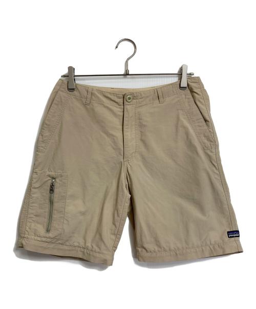 Patagonia（パタゴニア）Patagonia (パタゴニア) ハーフパンツ　スポーツ　アウトドア　キャンプ　フェス ベージュ サイズ:実寸参照の古着・服飾アイテム